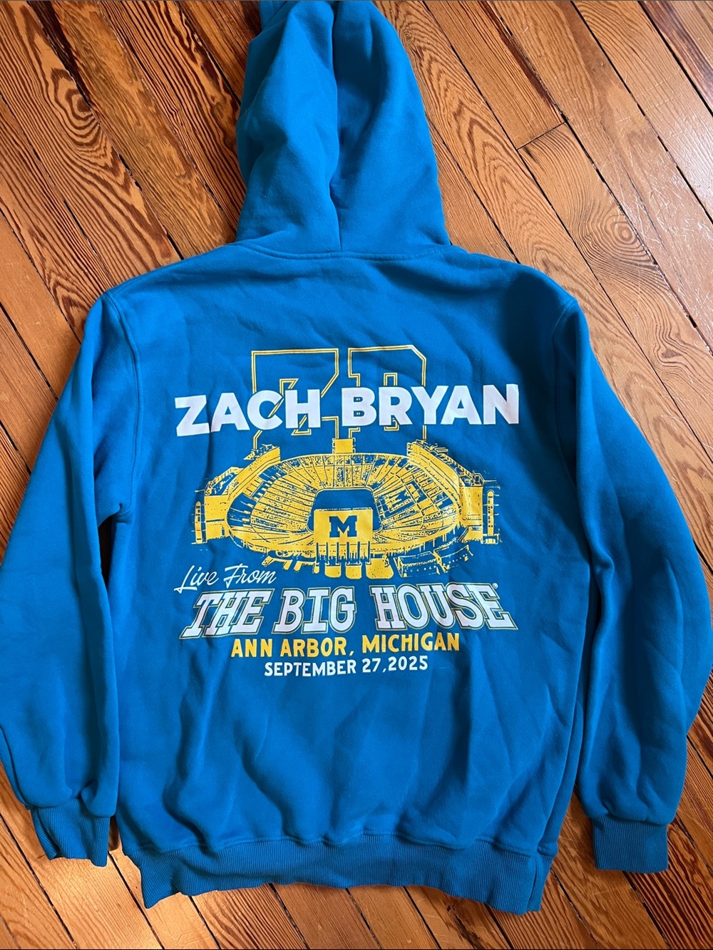 Zach Bryan Michigan Concert Hoodie sweatshirt